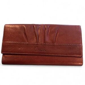 Coach Brown Leather Wallet